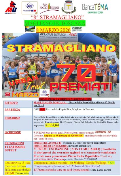 STRA MAGLIANO URBAN TRAIL - 7° ed. Gara podistica