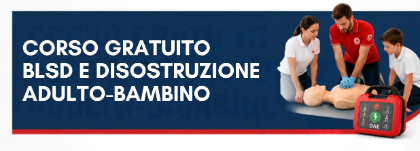 BLSD e disostruzione adulto-bambino: un corso gratuito di primo soccorso