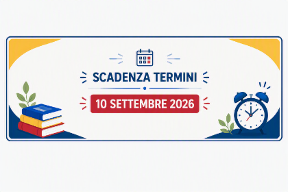 SCADENZA TERMINI: Riduzione/esenzione tariffe servizi scolastici A.S. 2026/2027