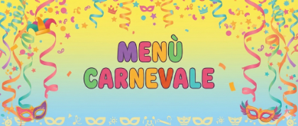 Menù di Carnevale 2026