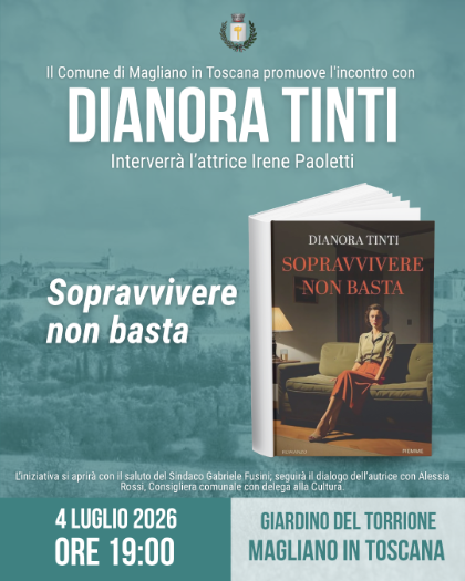 Presentazione del libro “Sopravvivere non basta” di Dianora Tinti