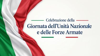 Celebrazione della Giornata dell'Unità Nazionale e delle Forze Armate