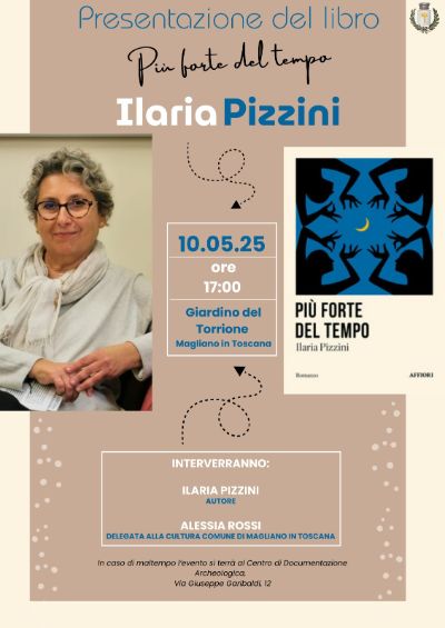 ILARIA PIZZINI LIBRO PIU' FORTE DEL TEMPO