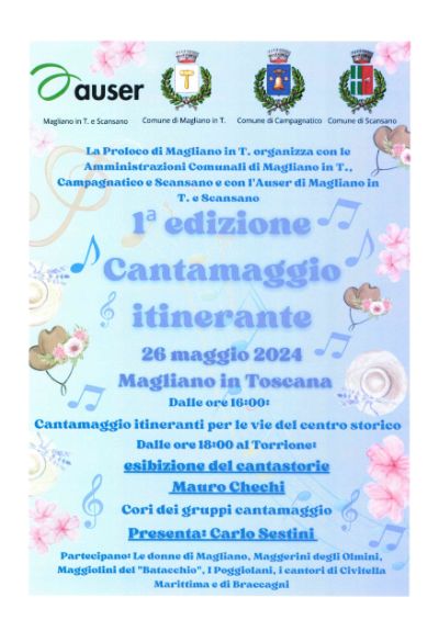 CANTAMAGGIO 2024 CANTAMAGGIO 2024