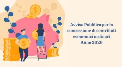 Avviso Pubblico per la concessione di contributi economici ordinari - Anno 2026