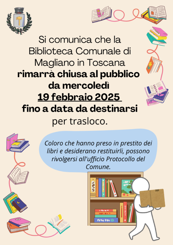 Chiusura Biblioteca