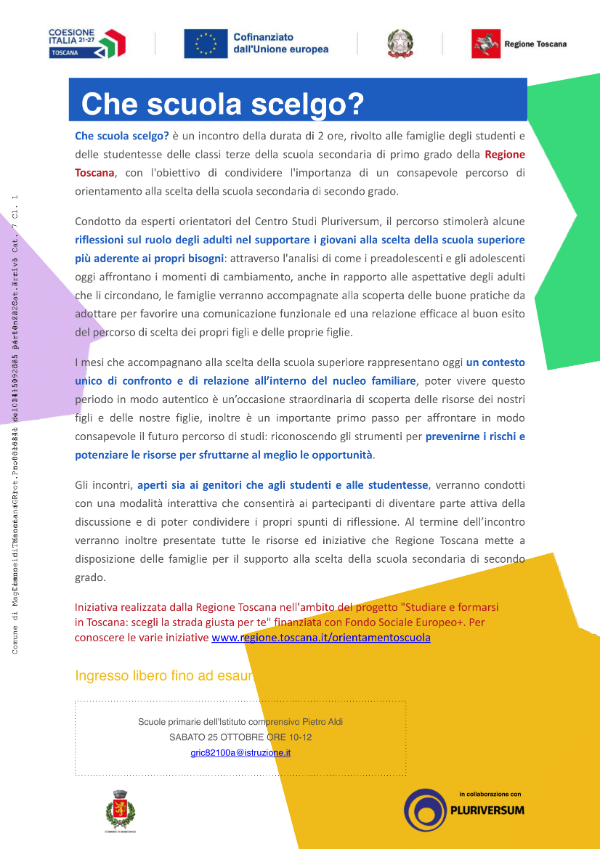 Orientamento 2025