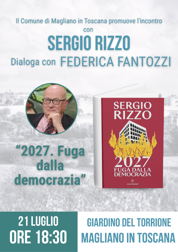 21 luglio - Prestazione libro Sergio Rizzo (Volantino (A4)) (1)